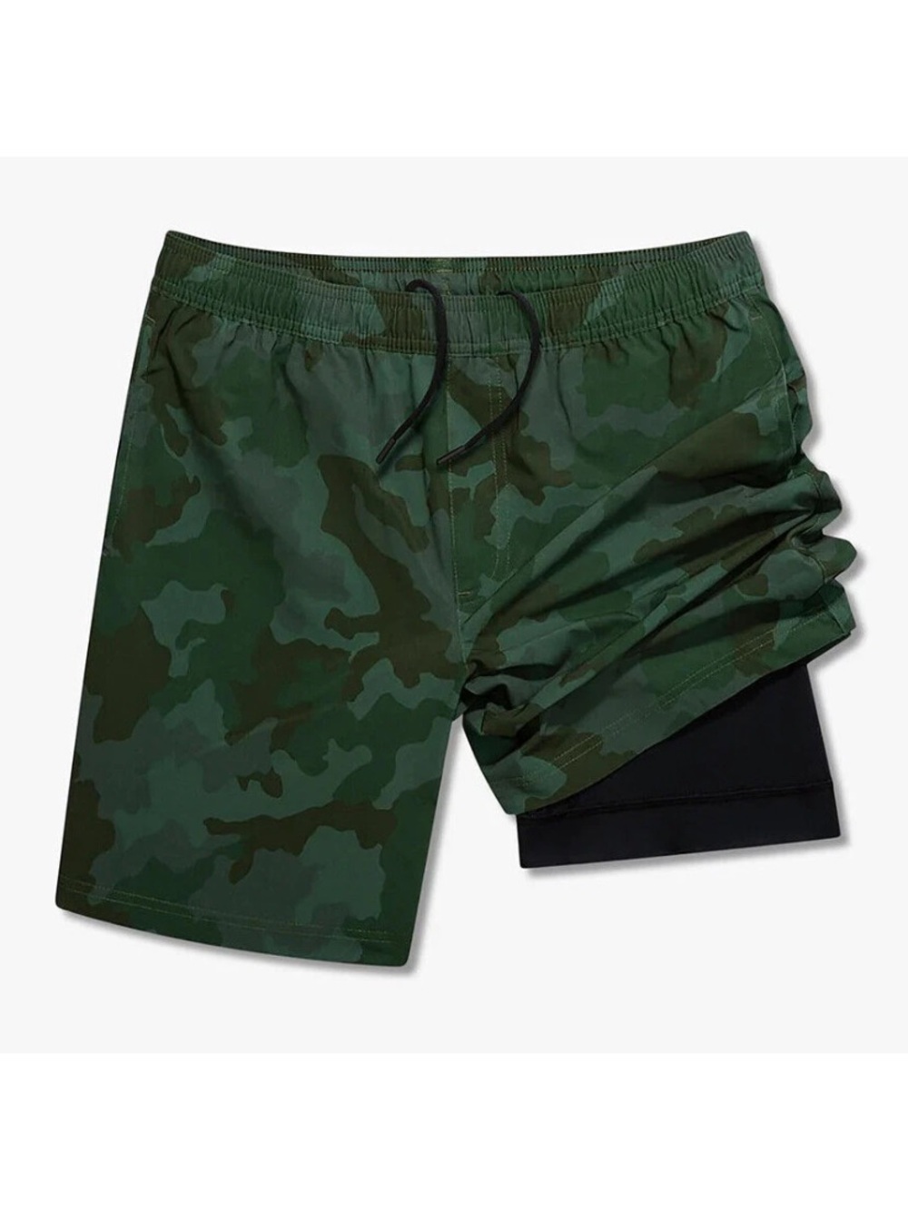 NWOT Chubbies Green Camo Sport Compression Shorts You Can’t See 7” XXL - Picture 8 of 8